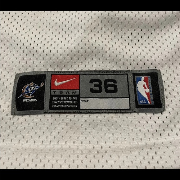 Authentic Vintage Nike NBA Bullets Michael Jordan Basketball Jersey. - Picture 5 of 7